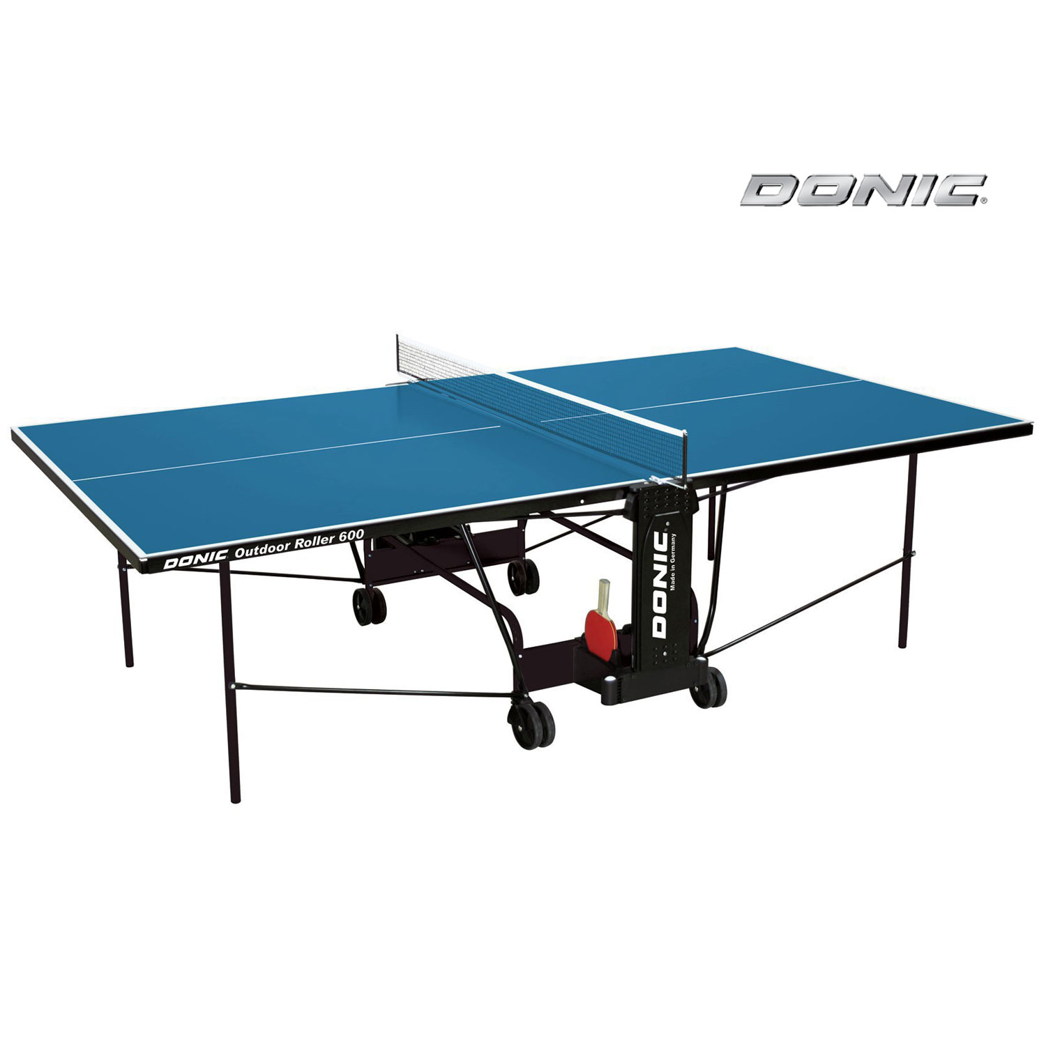 Всепогодный Теннисный стол Donic Outdoor Roller 600 синий/зелёный